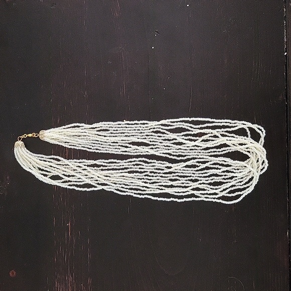 Multi Strand Mini Seed Bead Necklace - Picture 4 of 6